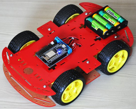 esp8266 wifi robot car