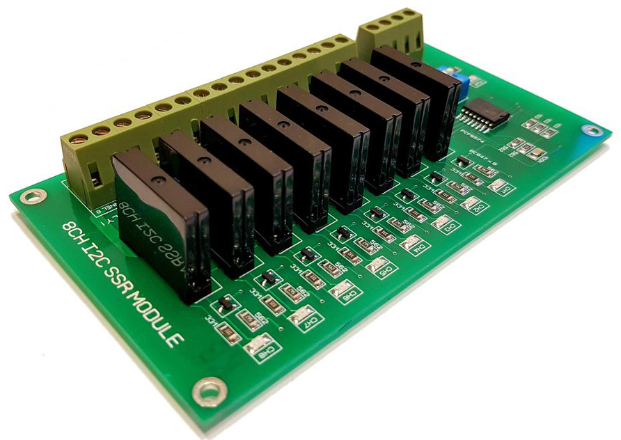 Tindie Blog | 8 Channel I2C Solid State Relay Module