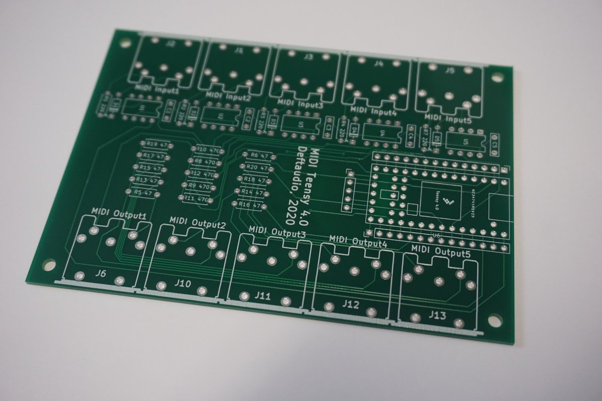 Tindie Blog Teensy Breakout Board for MIDI interfacing!
