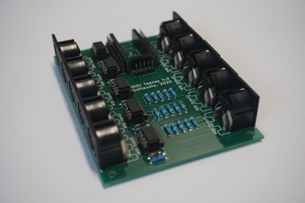 Tindie Blog Teensy Breakout Board for MIDI interfacing!